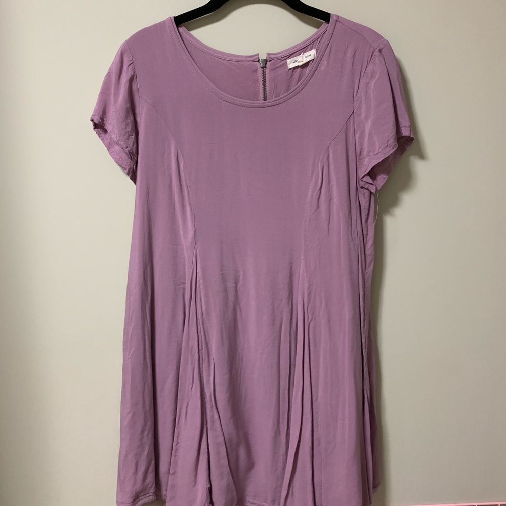 urban outfittermauve silence and noise flowy dress